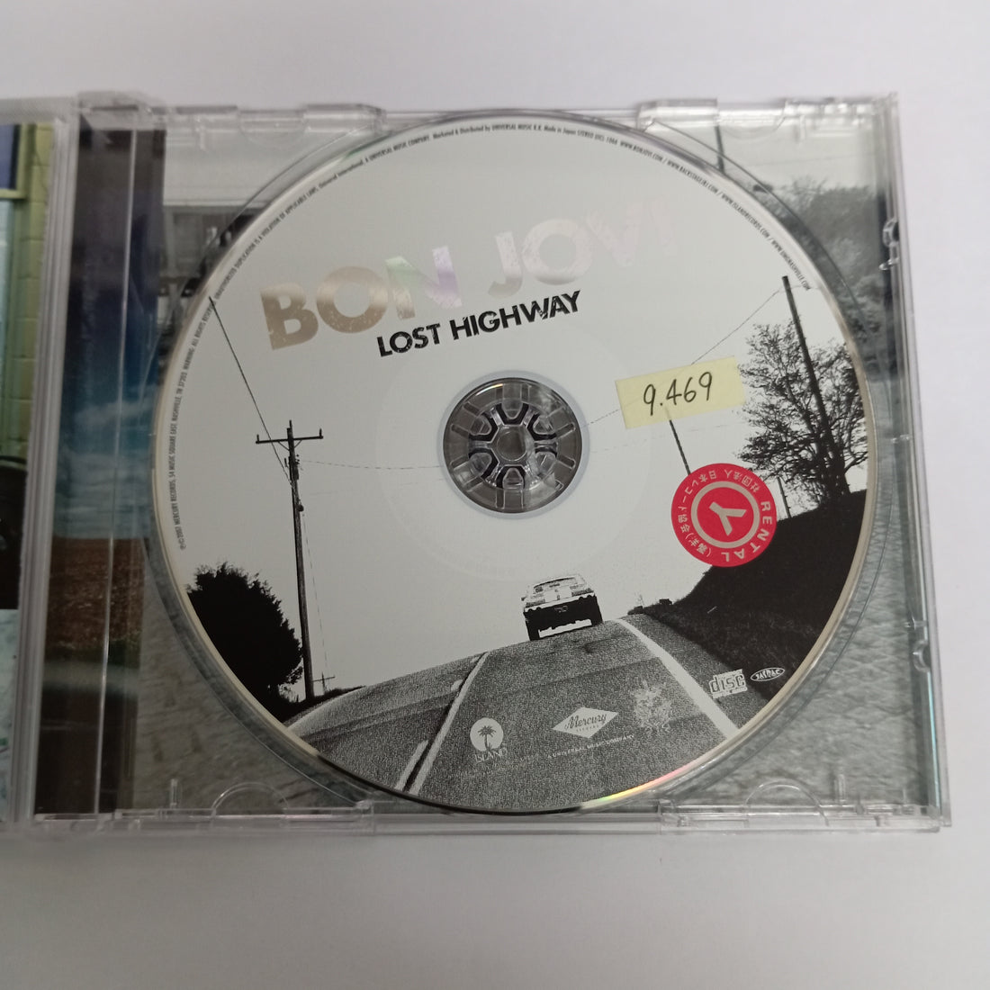 ซีดี Bon Jovi - Lost Highway CD VG