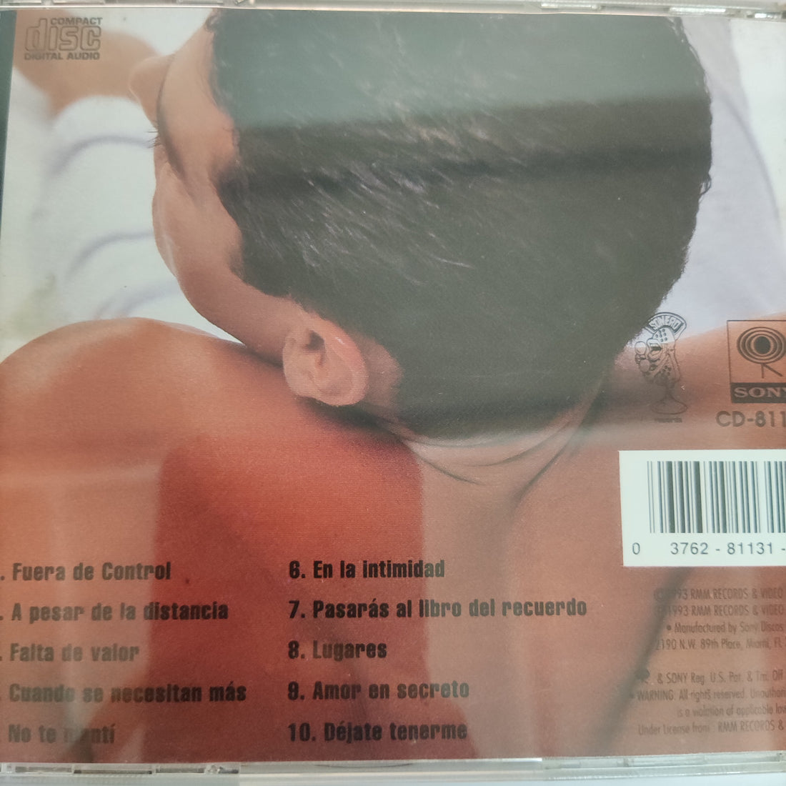 ซีดี Domingo Quiñones - En La Intimidad CD VG+