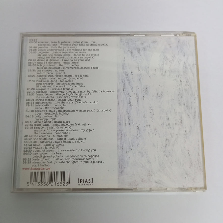 ซีดี 2 Many DJ's - As Heard On Radio Soulwax Pt.2 (CD) (VG+)