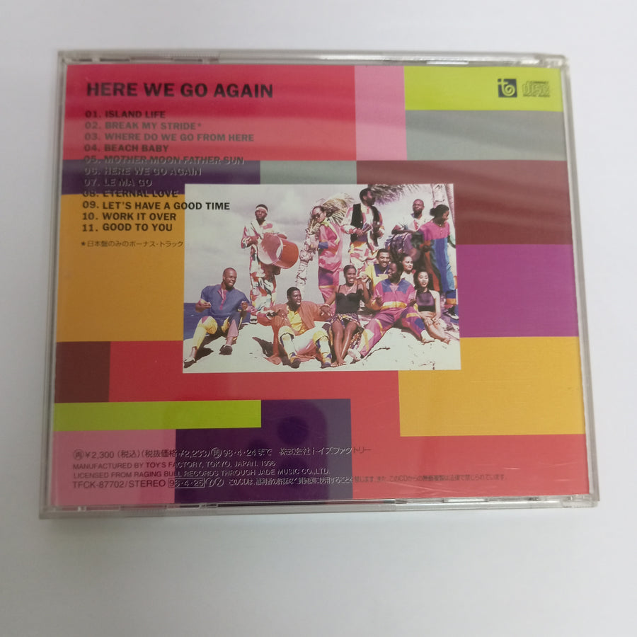 ซีดี Baha Men - Here We Go Again CD VG