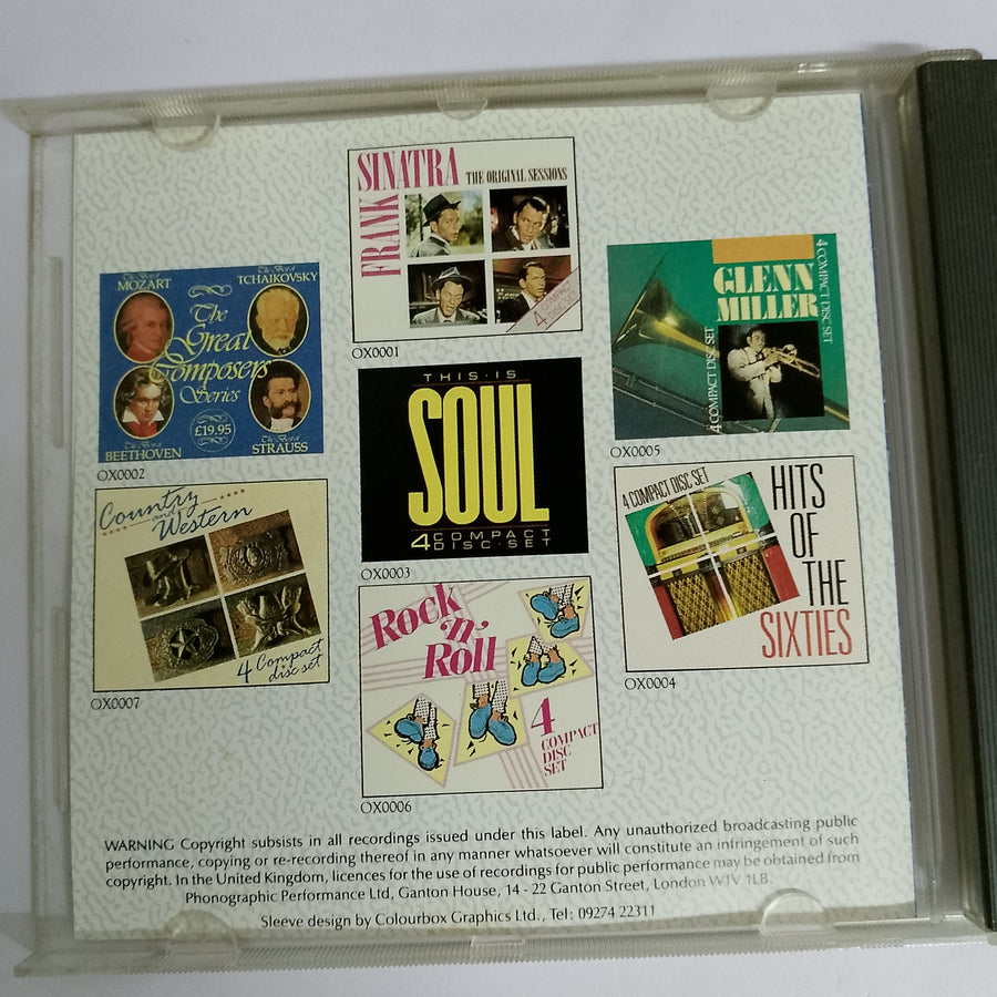 ซีดี Various - This Is Soul Volume · 1 (CD) (VG+)