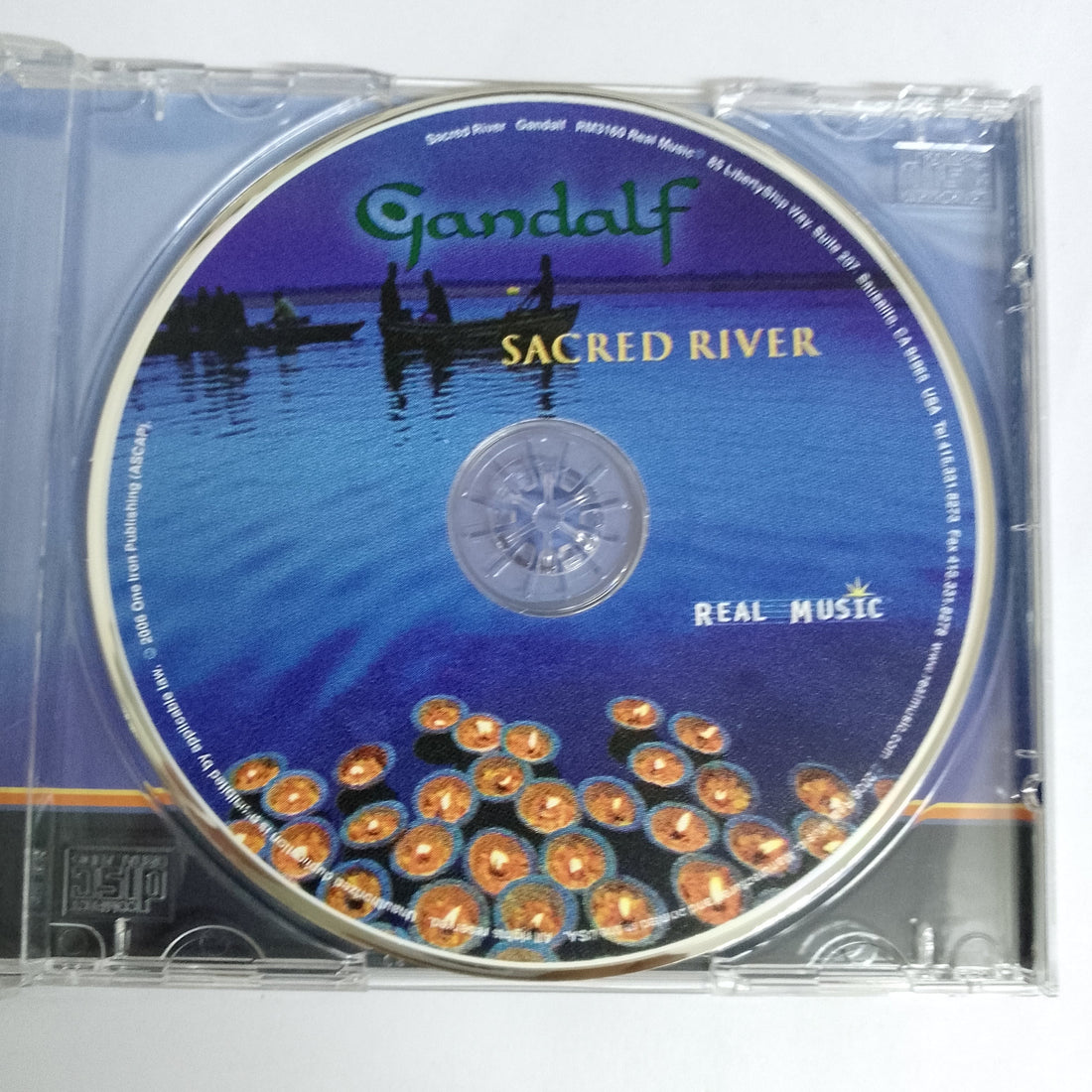 ซีดี Gandalf - Sacred River CD VG+