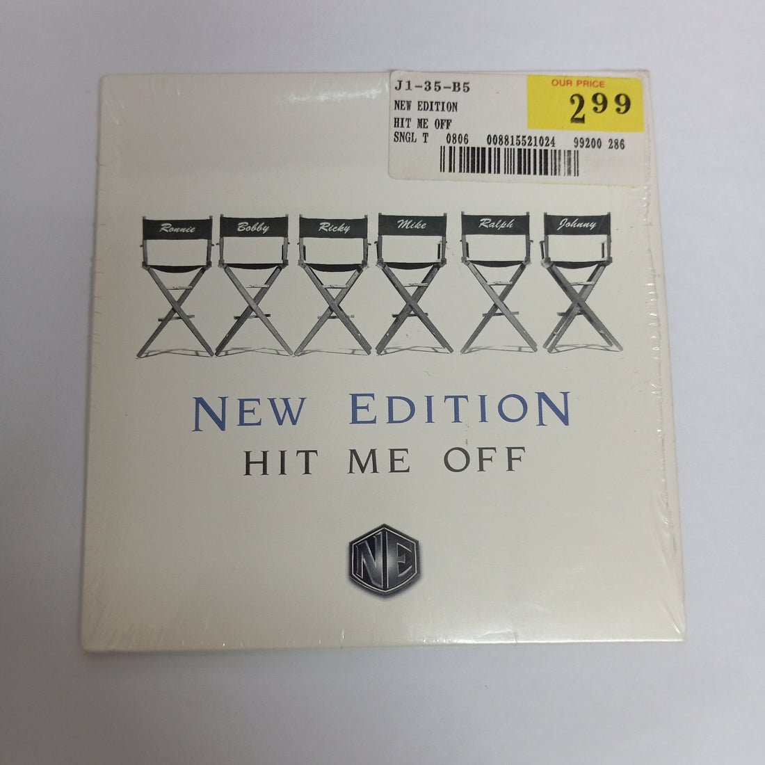 ซีดี New Edition - Hit Me Off (CD) (VG+)