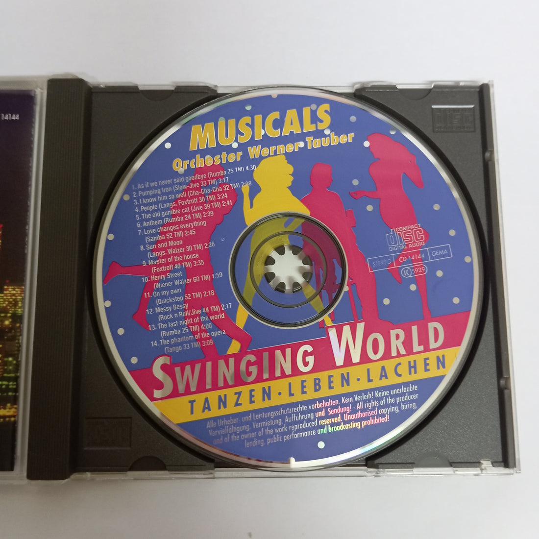 ซีดี Various - Musicals Orchester Werner Tauber (CD) (VG+)