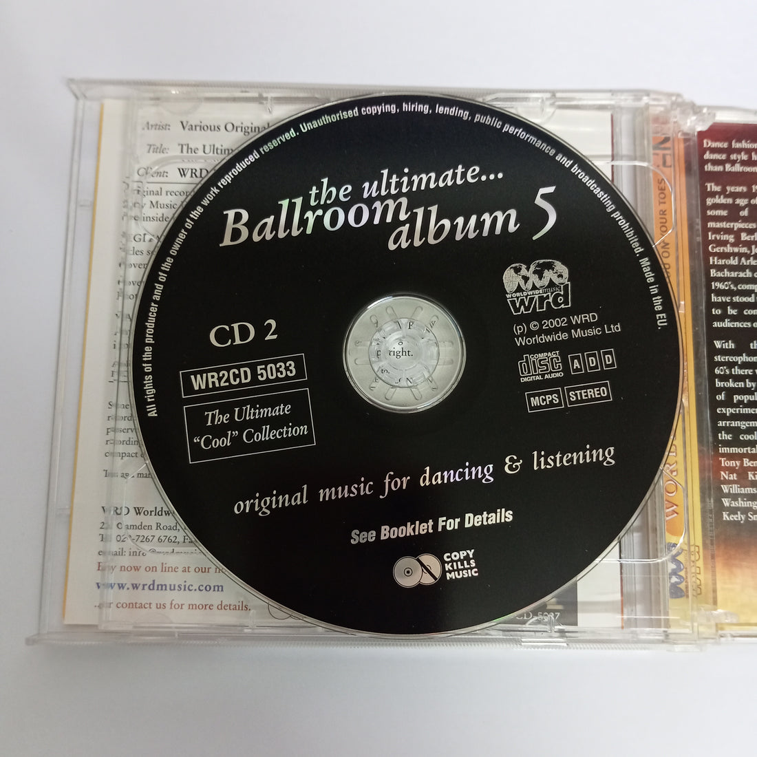 ซีดี Various - The Ultimate Ballroom Album 5 (CD) (VG+) (2CDs)