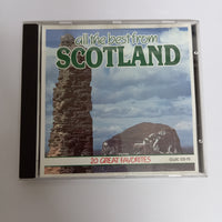 ซีดี Various - All the Best from Scotland (CD) (VG+)