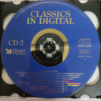 ซีดี Various - CLASSICS IN DIGITAL (CD)(VG+) (5CDs) (แผ่นทอง)