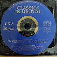 ซีดี Various - CLASSICS IN DIGITAL (CD)(VG+) (5CDs) (แผ่นทอง)