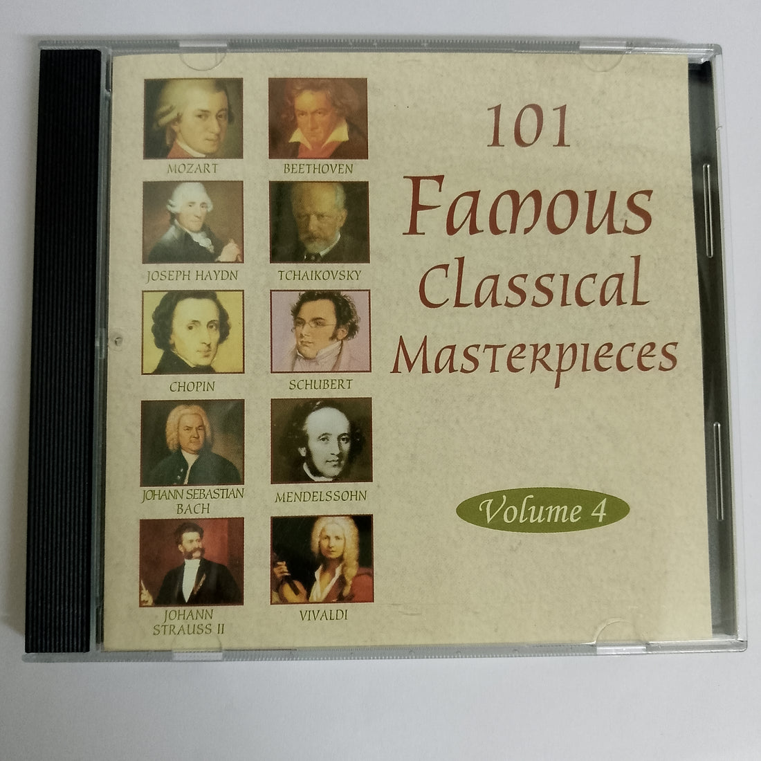 ซีดี Various - 101 Famous Classical Masterpieces (CD) (VG+) (5CDs)