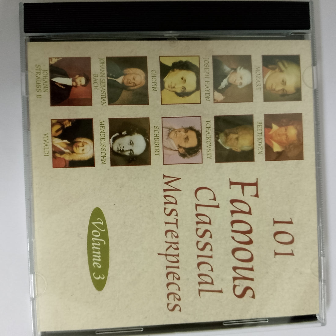 ซีดี Various - 101 Famous Classical Masterpieces (CD) (VG+) (5CDs)