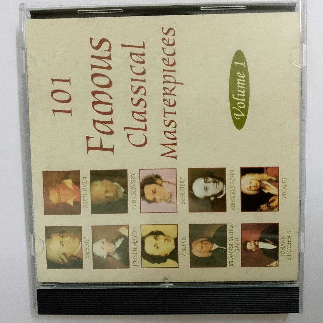 ซีดี Various - 101 Famous Classical Masterpieces (CD) (VG+) (5CDs)