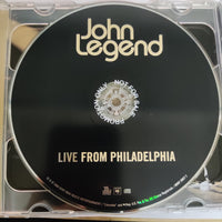 ซีดี John Legend - Live From Philadelphia CD VG+ 2CDs