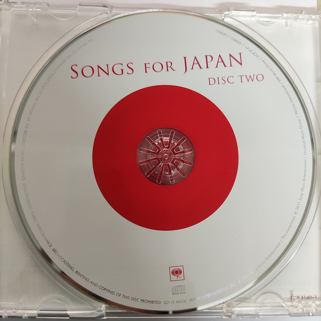 ซีดี Various - Songs For Japan (2CDs) (VG+)