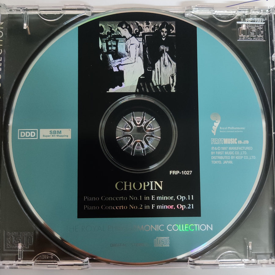 ซีดี Royal Philharmonic Orchestra - Chopin Piano Concerto No.1-No.2 (CD)(VG+)