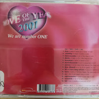 ซีดี Various - Love of the  year 2001 we are number one (CD)(VG+)