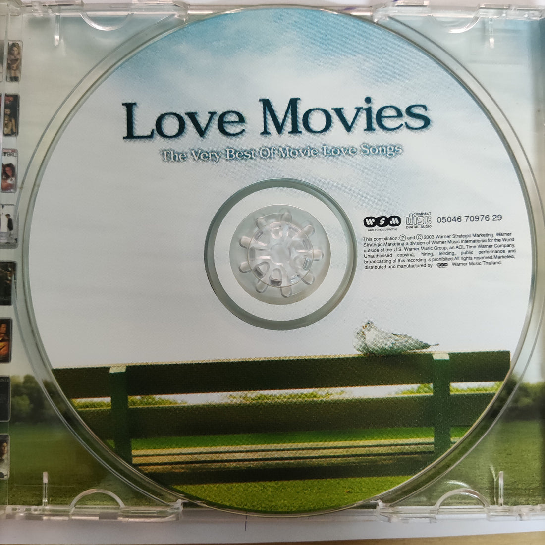 ซีดี Various - Love Movies (CD) (VG+)