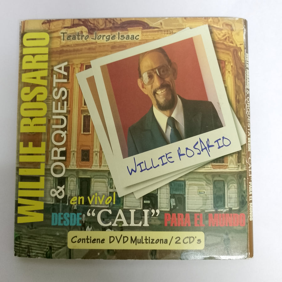 ซีดี Willie Rosario & Orquesta - El Vivo Desde Cali (CD) (VG+) (2CDs)