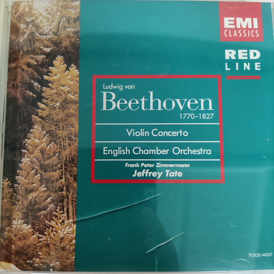 ซีดี Ludwig van Beethoven - Violin Concerto CD VG+