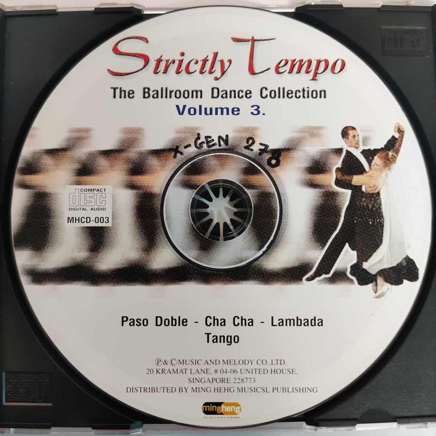 ซีดี Various - Strictiy Tempo The ballroom Dance Collection (CD)(VG+)