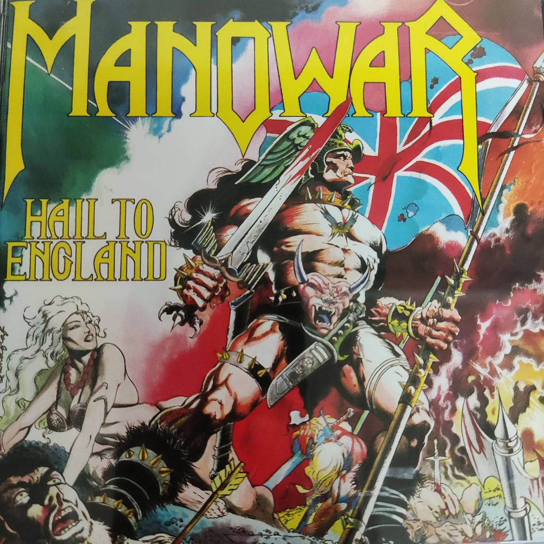 ซีดี Manowar - Hail to england CD VG+