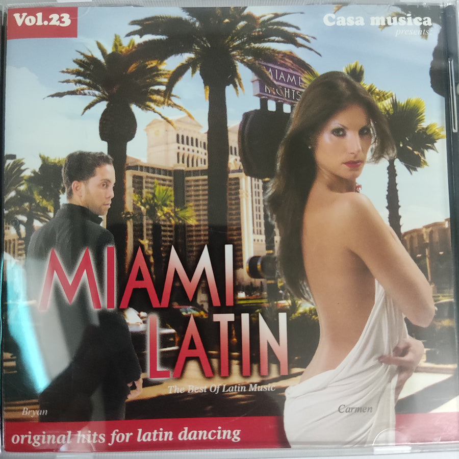 ซีดี Various - Miami Latin The Best of Latin Music Vol.23 (CD)(VG+)