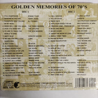 ซีดี Various - Golden Memories Of 70's (CD) (VG+) (2CDs)