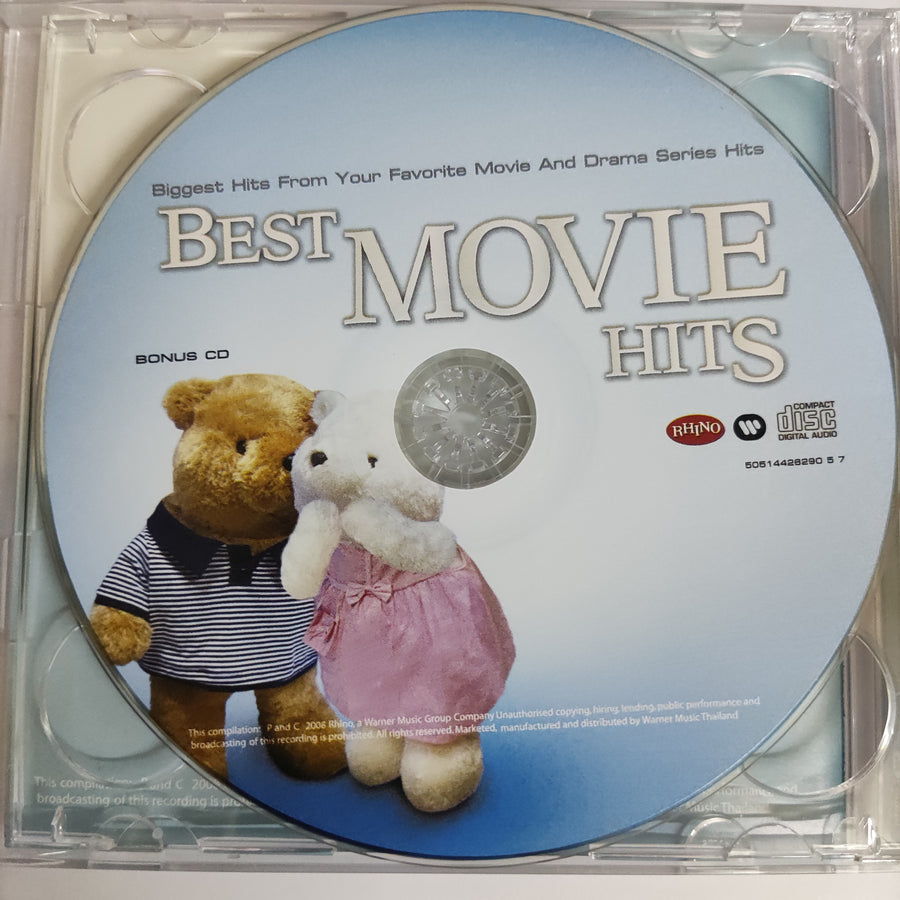 ซีดี Various - Best Movie Hits - Biggest Hits From Your Favorite Movies And Drama Series (CD) (VG+) (2CDs)