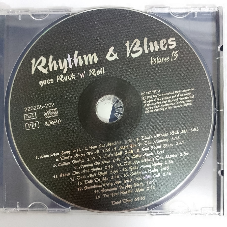 ซีดี Various – Rhythm & Blues Goes Rock 'N' Roll Volume 15  (CD) (VG+)