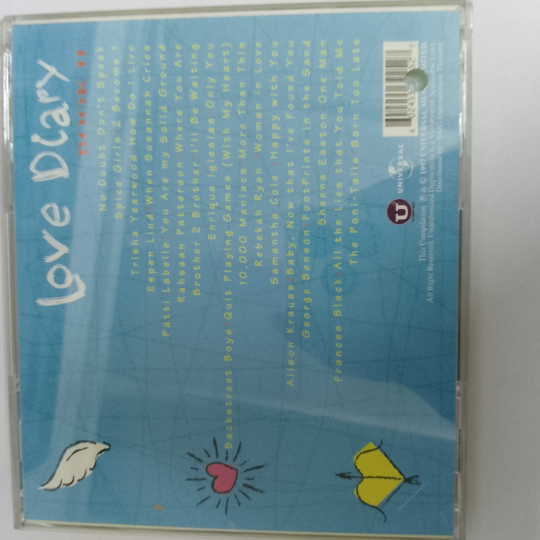 ซีดี Various - Love Diary Book II (CD) (VG+)