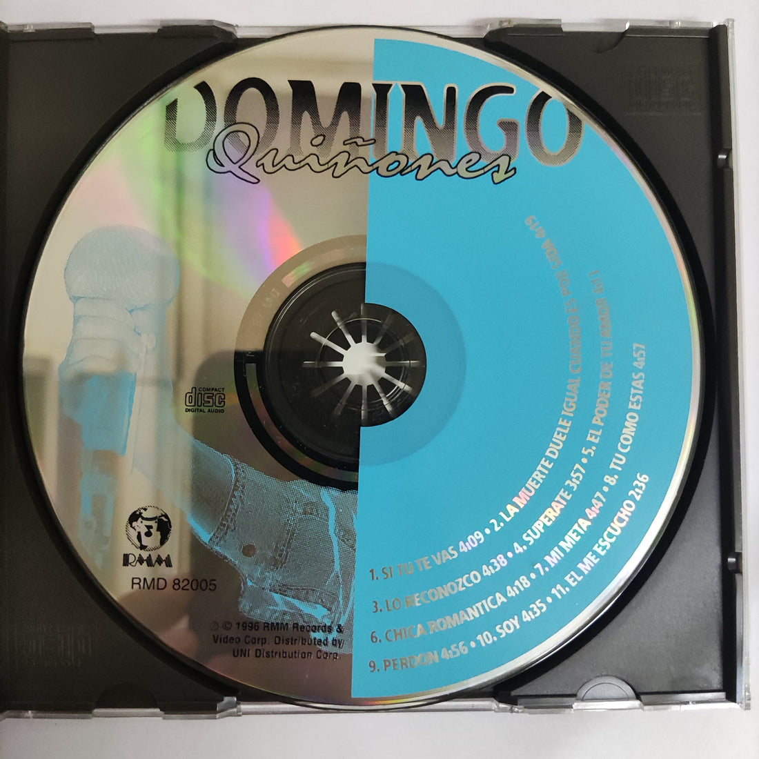 ซีดี Domingo Quinones - Mi Meta (CD)(VG+)