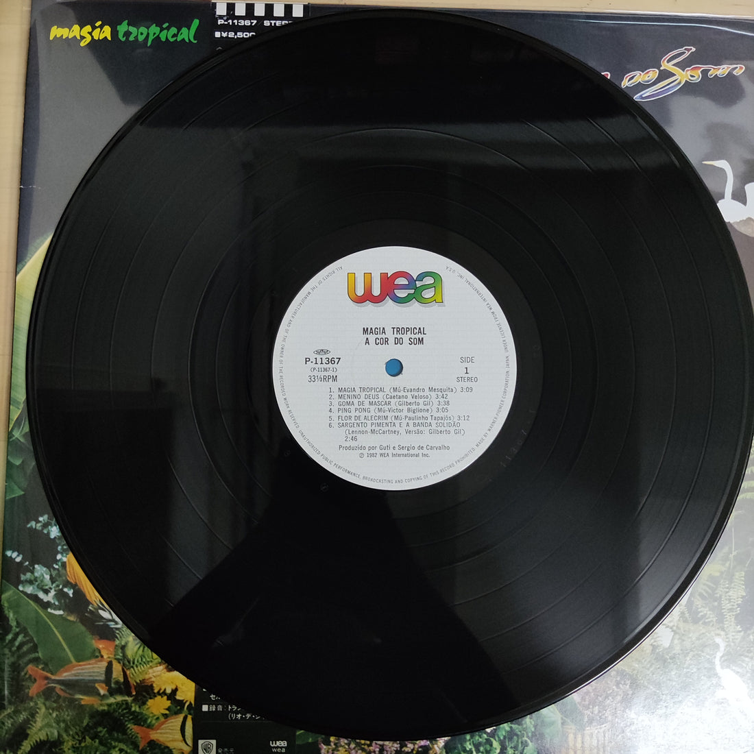 แผ่นเสียง A Cor Do Som - Magia Tropical (Vinyl) (VG+)