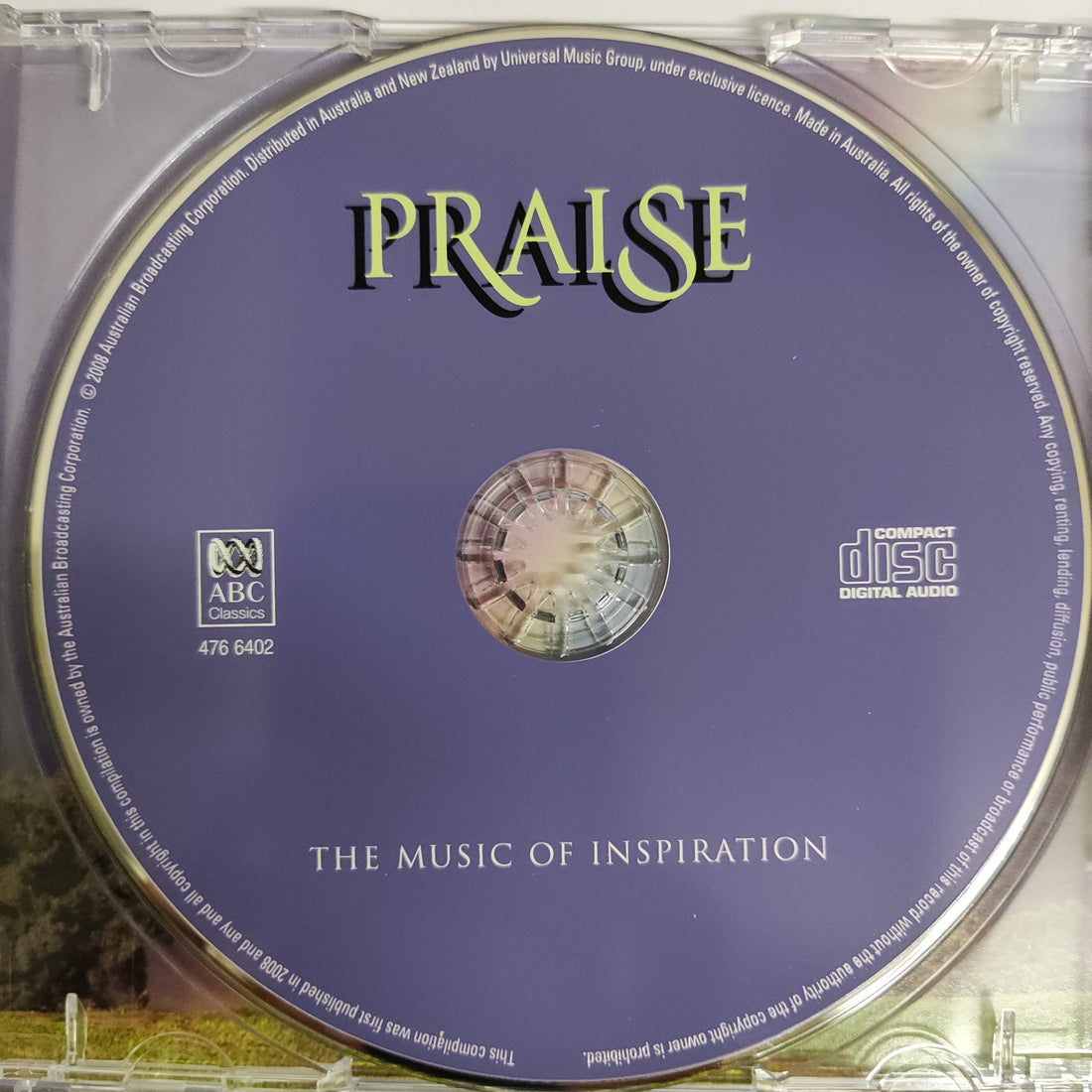 ซีดี Various - Praise The Music Of Inspiration (CD) (VG+)