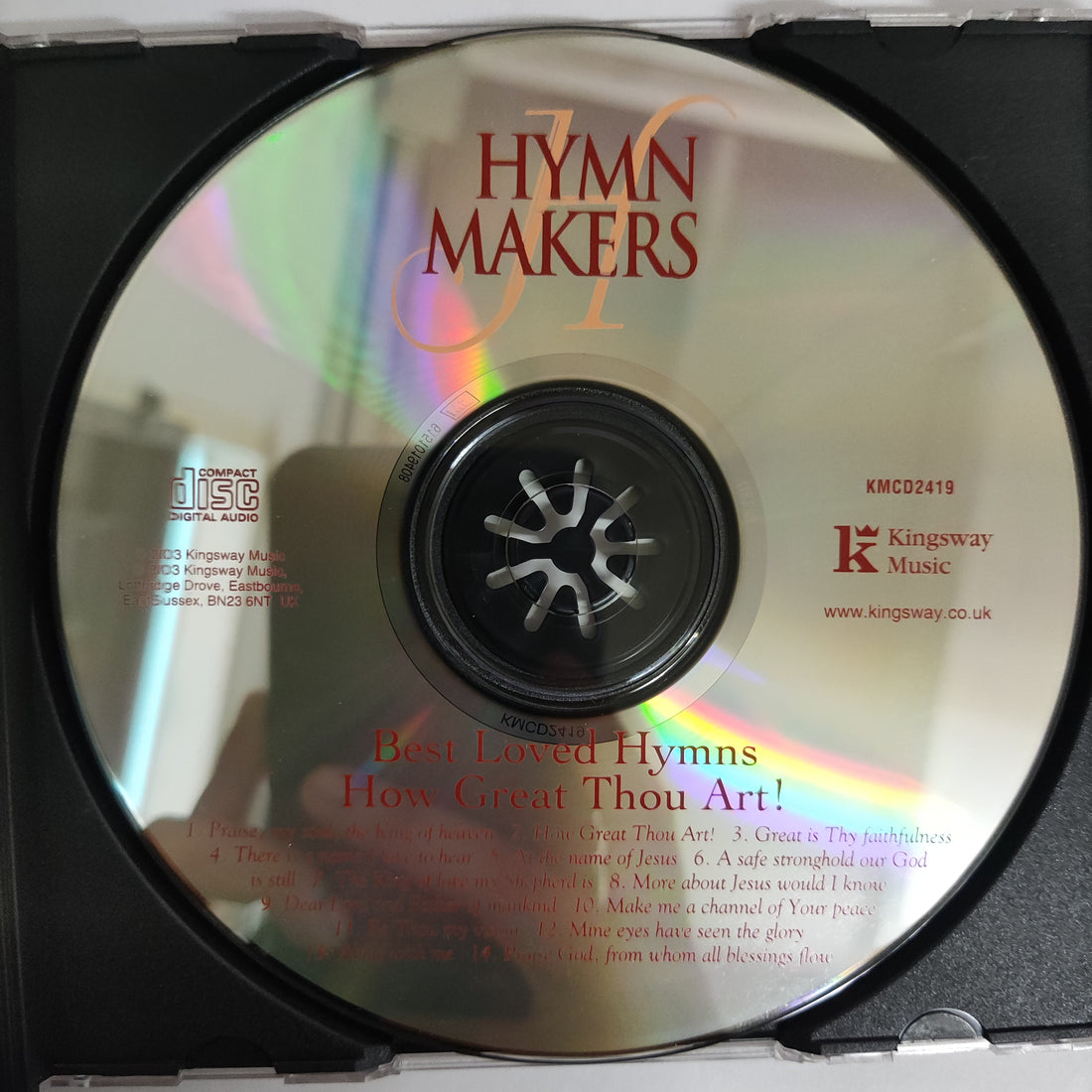 ซีดี Various - The Hymn Makers Best Loved Hymns How Great Thou Art (CD) (VG+)