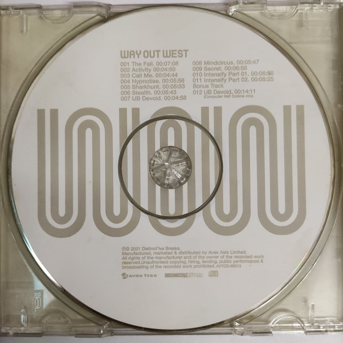 ซีดี Way Out West - Intensify (CD) (VG+)