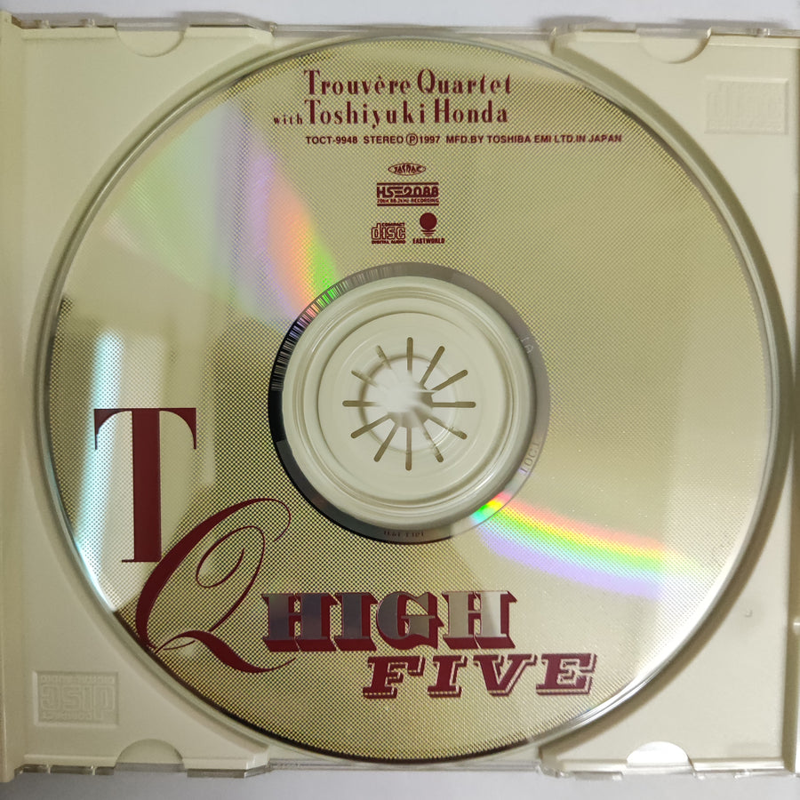 ซีดี Trouvère Quartet With Toshiyuki Honda - High Five (CD) (VG+)