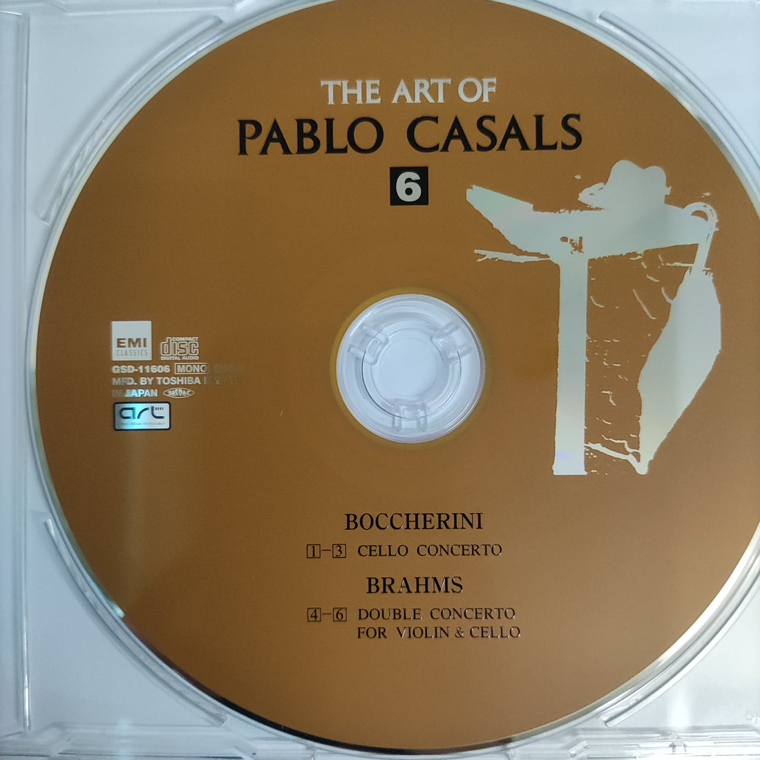 ซีดี Pablo Casals - The Art 6 (CD) (VG+)