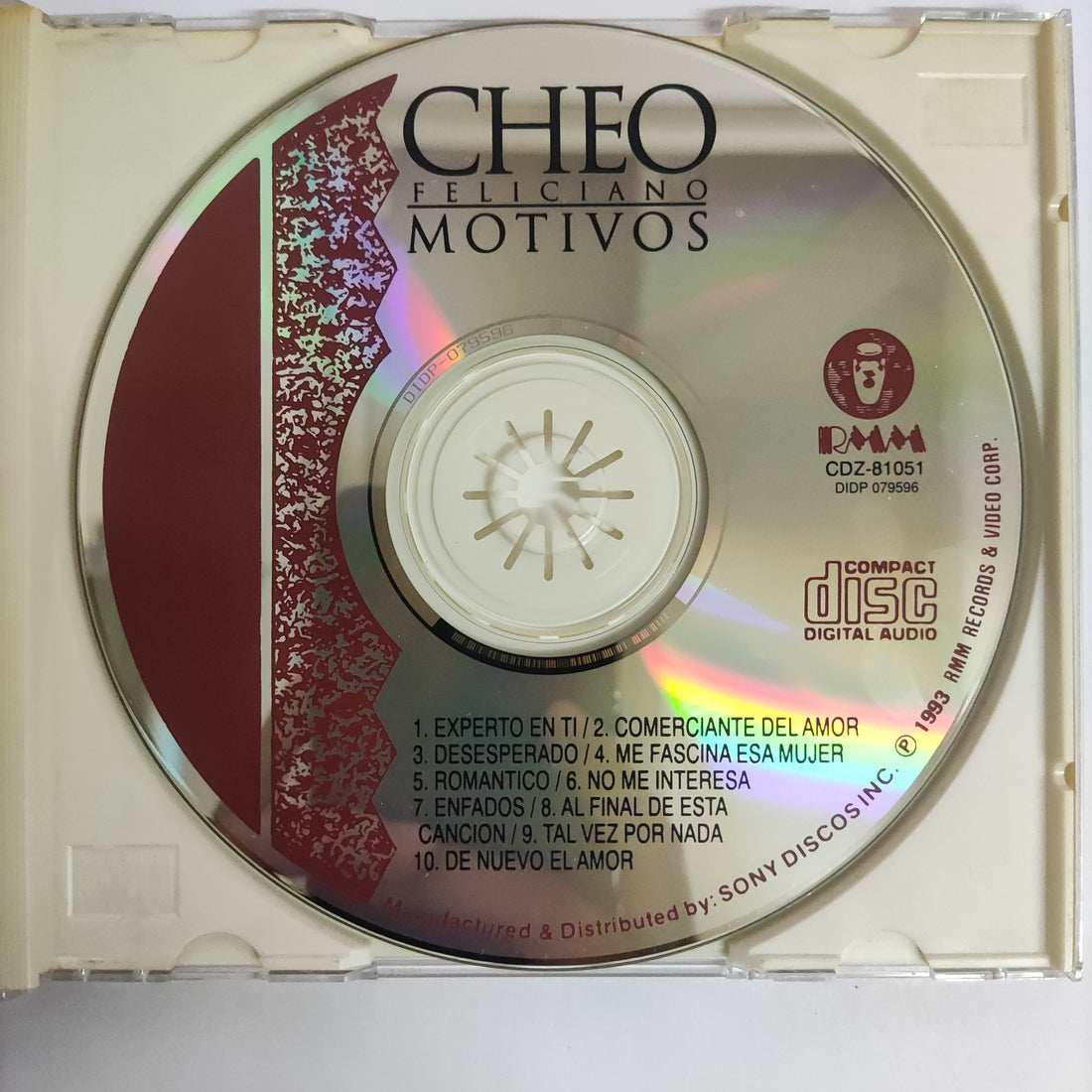 ซีดี Cheo Feliciano - Motivos CD VG+