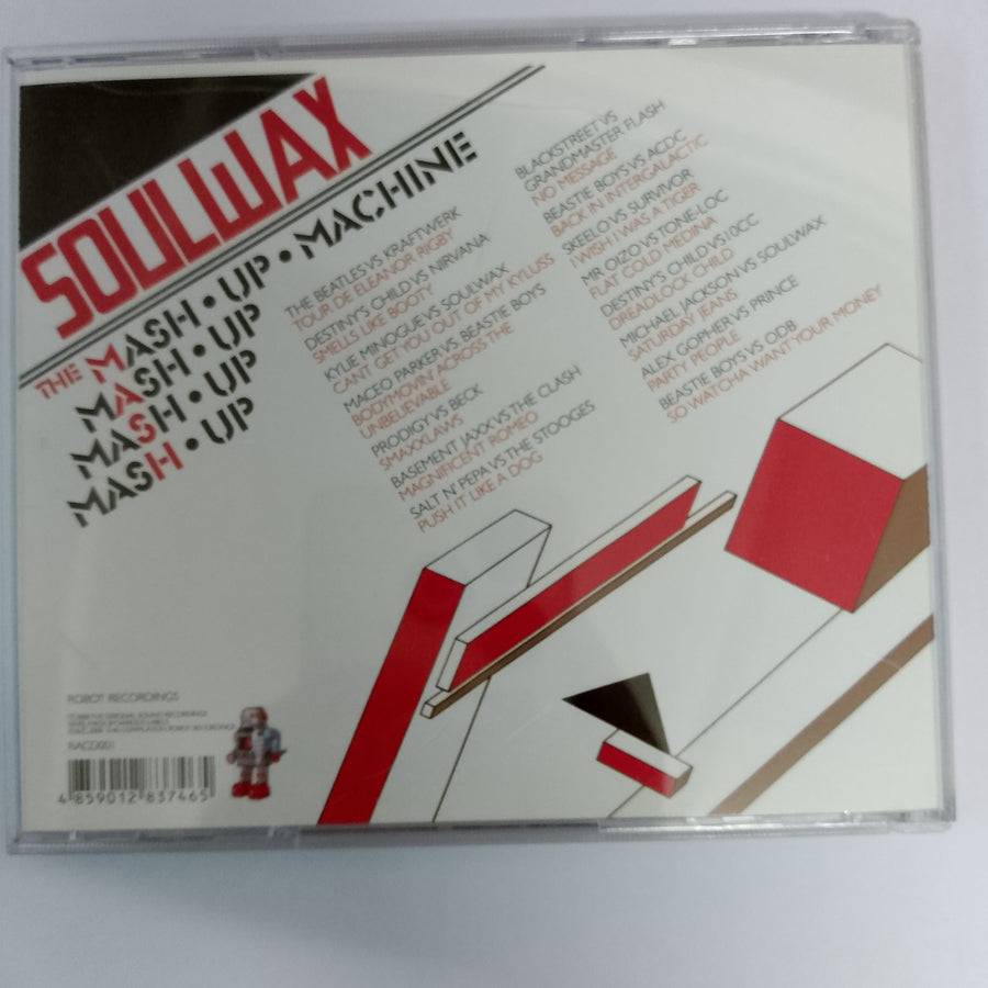 ซีดี Soulwax Presents 2 Many DJs* – The Mash.Up.Machine (CD) (VG+)