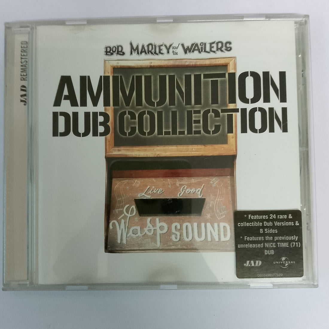 ซีดี Bob Marley & The Wailers - Ammunitlon Dub Collection CD VG+