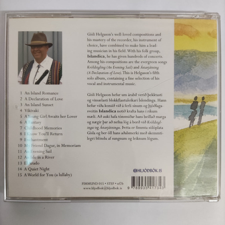 ซีดี Gísli Helgason - Songs Of Summer (CD) (VG+)