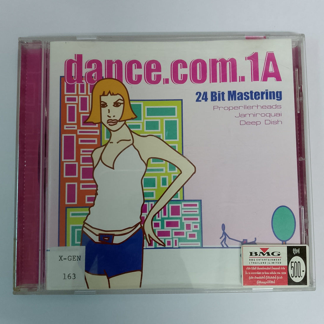 ซีดี Various - Dance.com.1A (CD) (VG+)