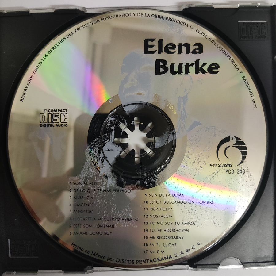 ซีดี Elena Burke - En Compania De (CD) (VG+)