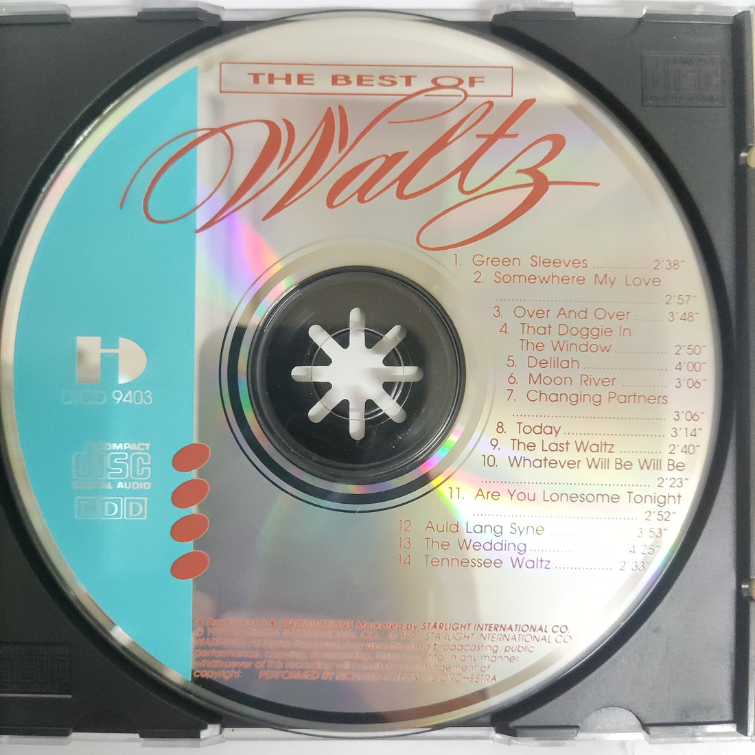 ซีดี Various - The Best Of Waltz (CD) (VG+)