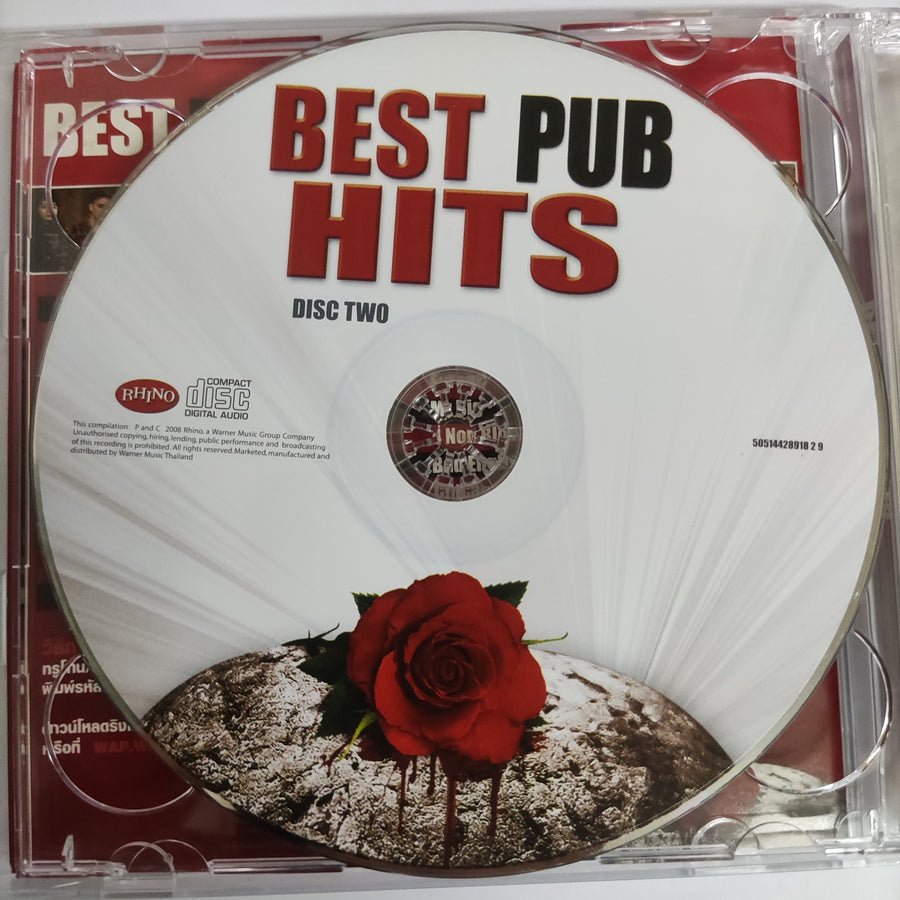 ซีดี Various - Best Pub Hits 2008 (CD) (VG+) (2CDs)