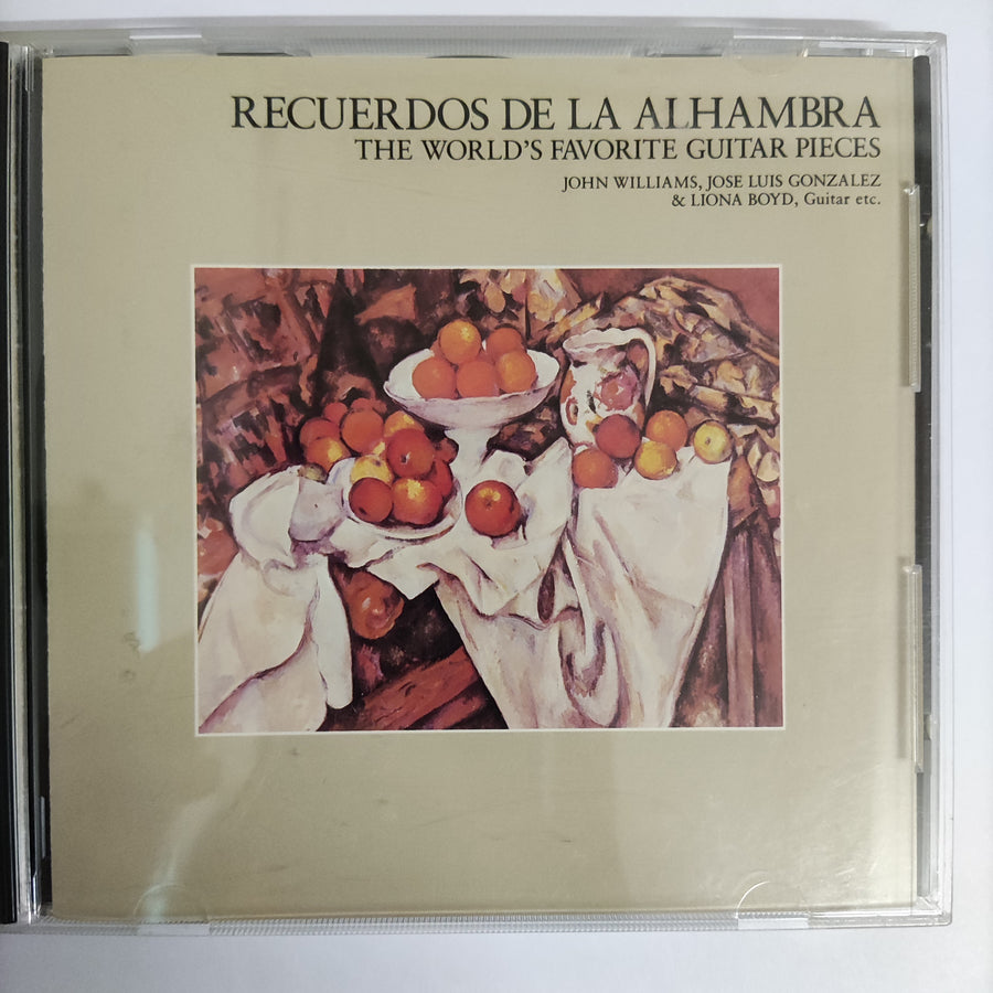 ซีดี Various - Recuerdos De La Alhambra The World's Favorite Guitar Pieces (CD) (VG+)