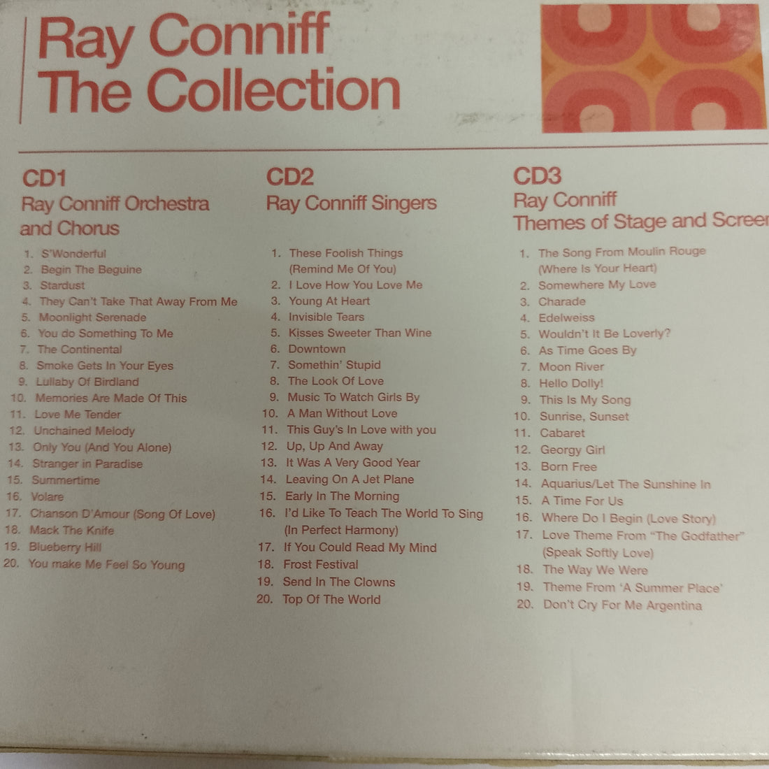 ซีดี Ray Conniff – The Collection (CD) (VG+) (3CDs)