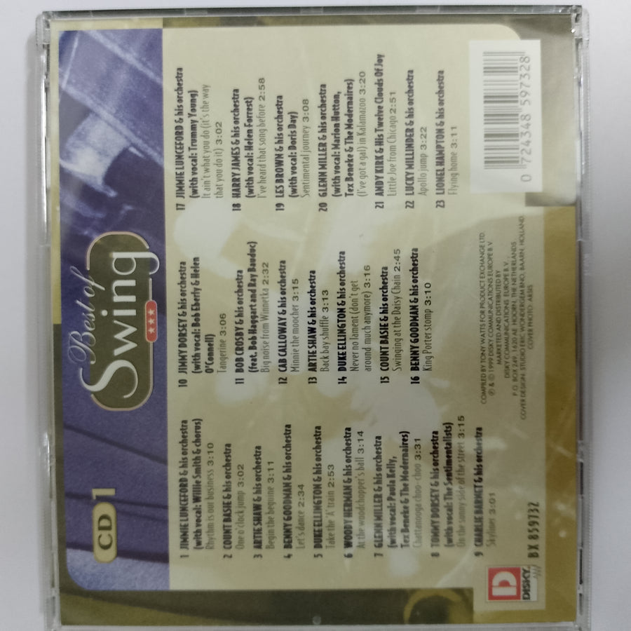 ซีดี Various - Best Of Swing  (CD) (VG+) (3CDs)