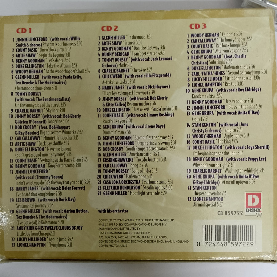 ซีดี Various - Best Of Swing  (CD) (VG+) (3CDs)