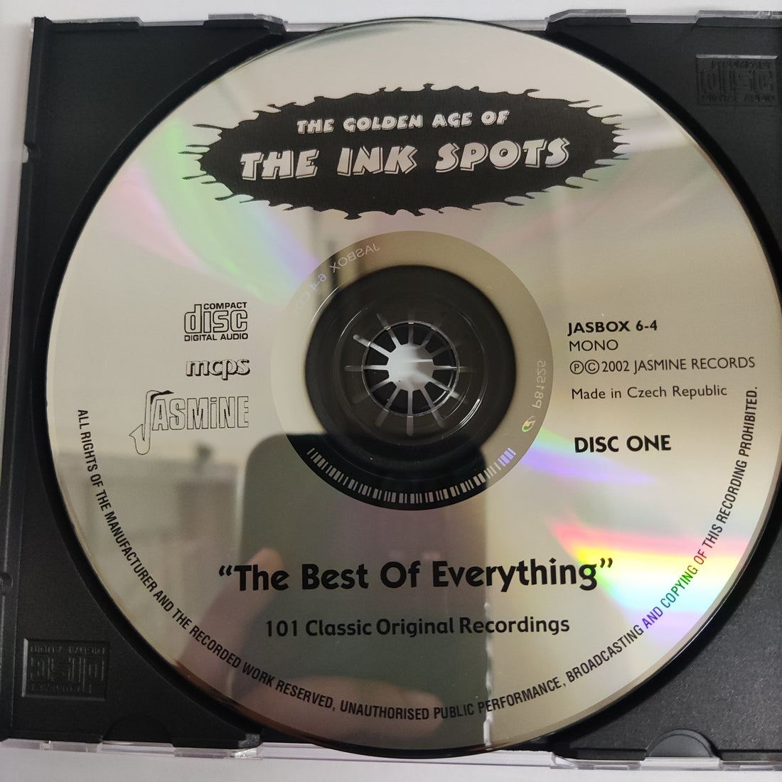 ซีดี The Golden Age Of The Ink Spots - The Best Of Everything (CD) (VG+) (4CDs)