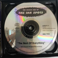 ซีดี The Golden Age Of The Ink Spots - The Best Of Everything (CD) (VG+) (4CDs)